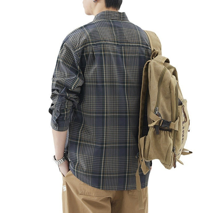 Fashion Personality Men's Loose Shirt Coat