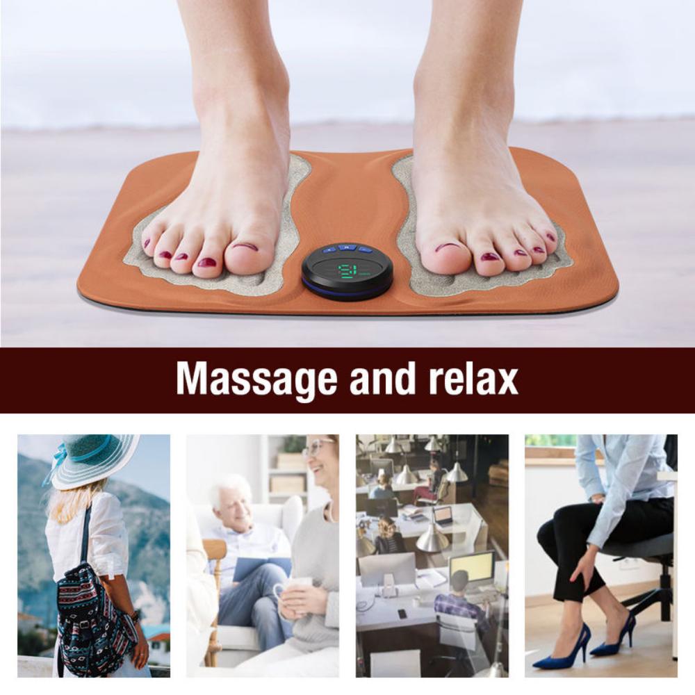 Foldable 3D Foot Massager Mat