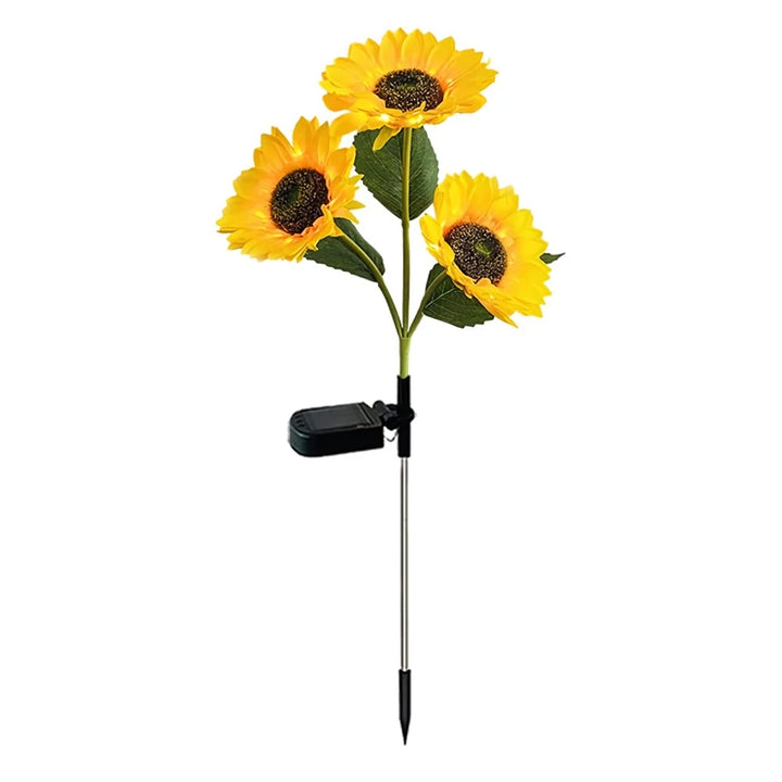 Solar Sunflower Lights