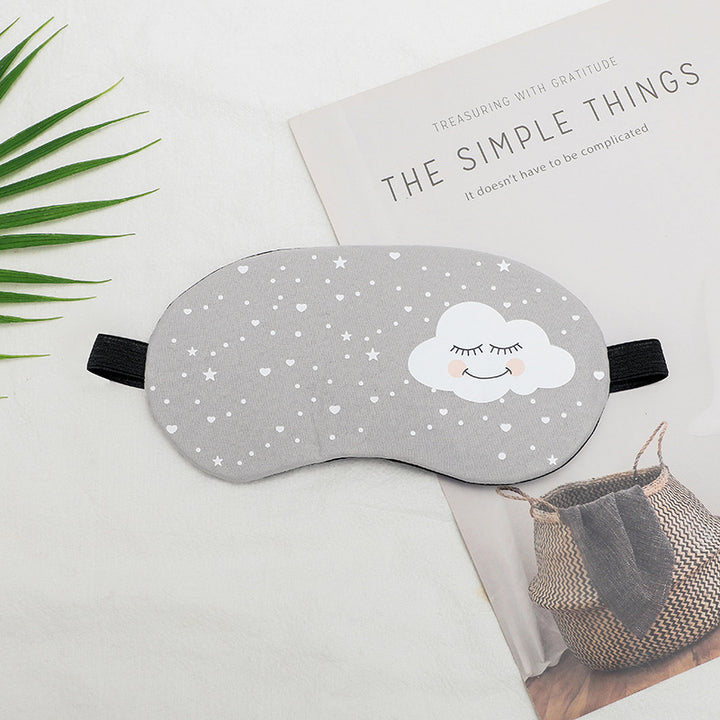 Adjustable Cotton Silk Sleep Mask for Total Blackout