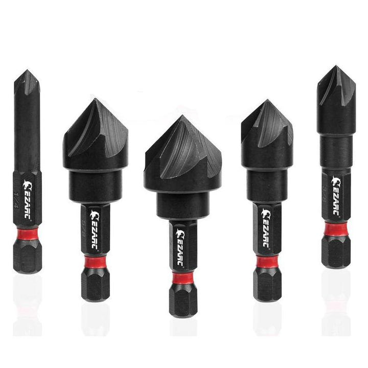 5PCS Countersink Drill Bit Set