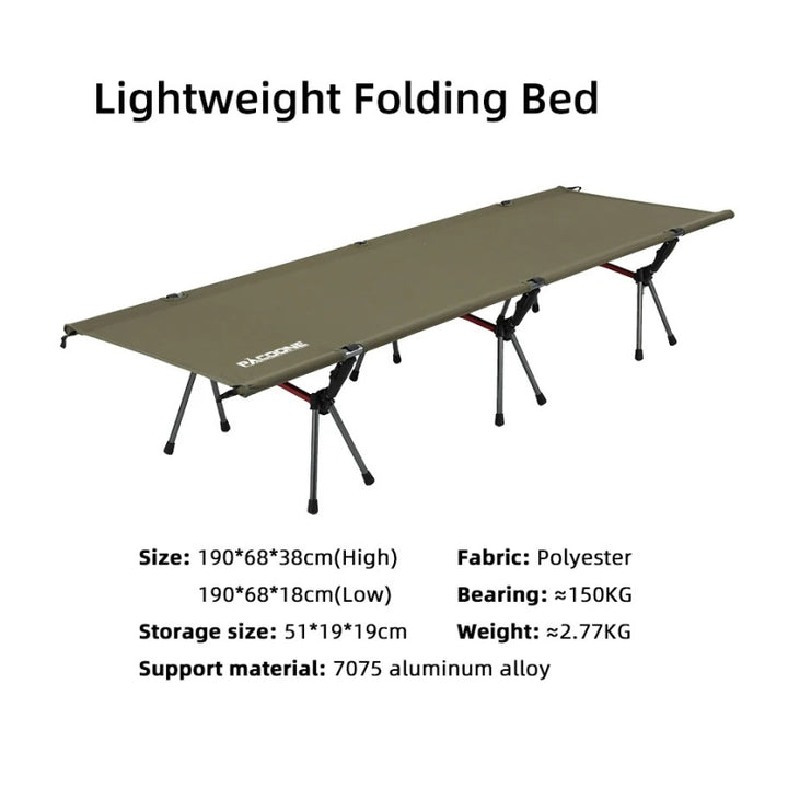 Portable Folding Camping Cot for Adults and Kids