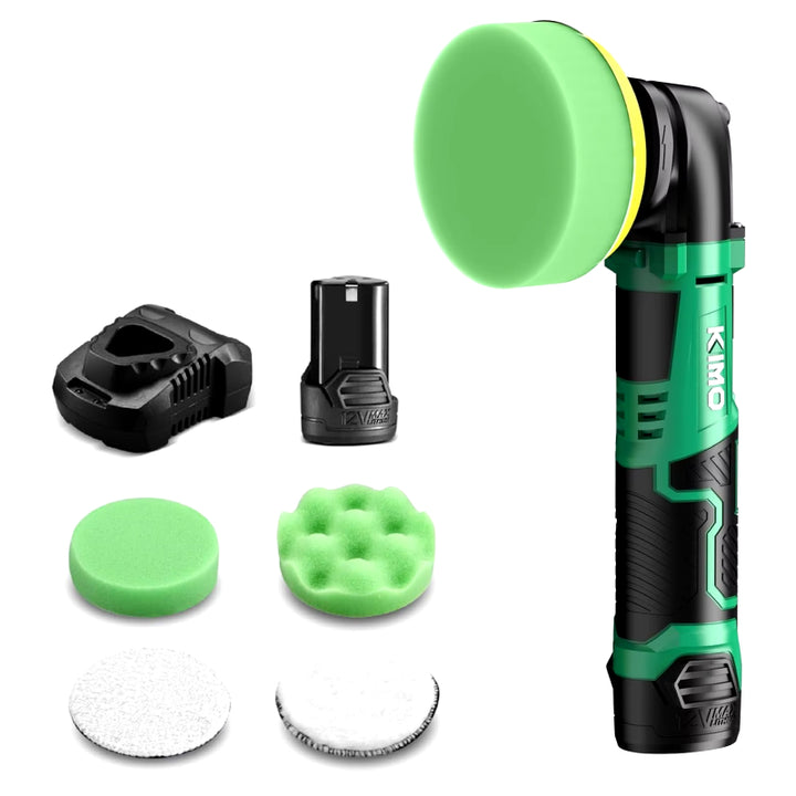 Cordless Car Buffer Polisher Kit with 5 Variable Speeds