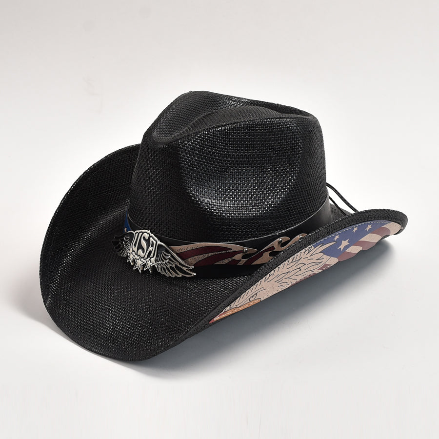 Stylish Straw Western Cowboy Hat for Men & Women