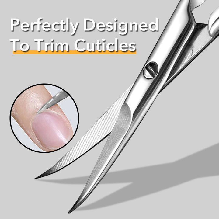 Extra Fine Curved Blade Cuticle Scissors