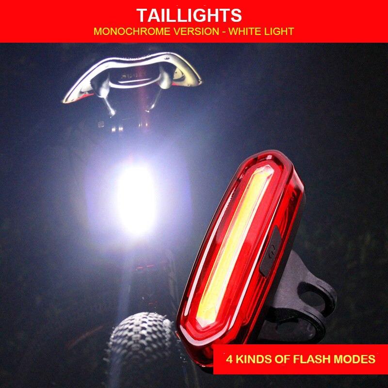 Ultra-Bright USB Rechargeable Bike Tail Light