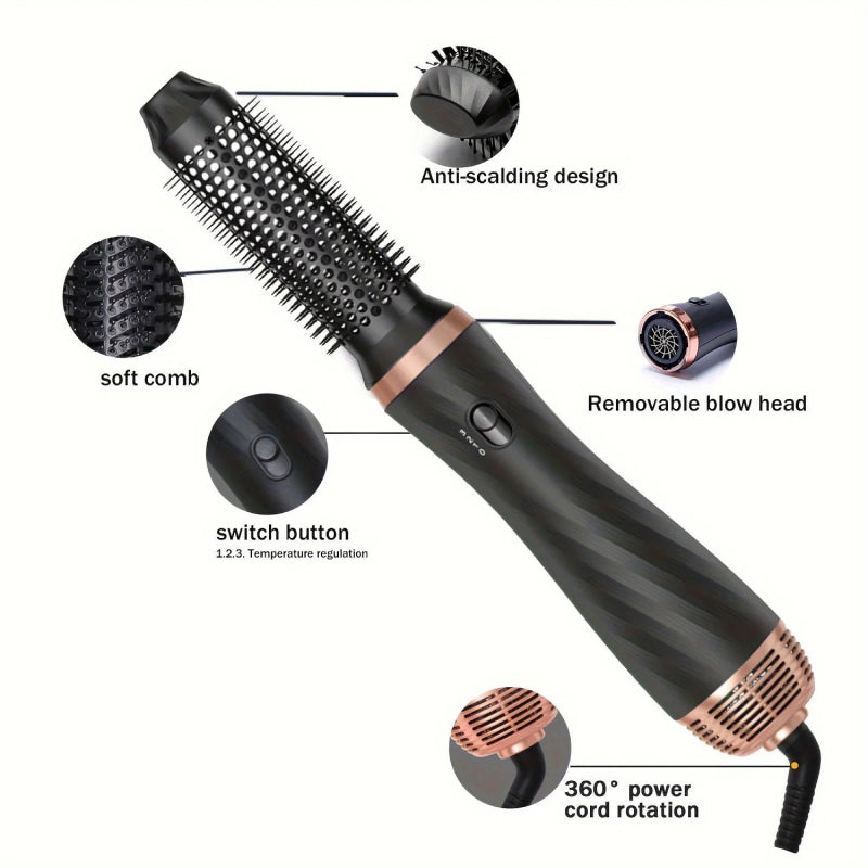 5-in-1 Ionic Hair Dryer Brush and Styling Tool