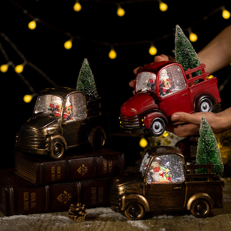 Christmas Decoration Car Crystal Ball Crafts Ornaments