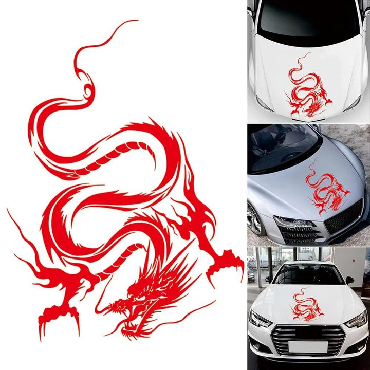 Universal Dragon Pattern Car Hood Decal