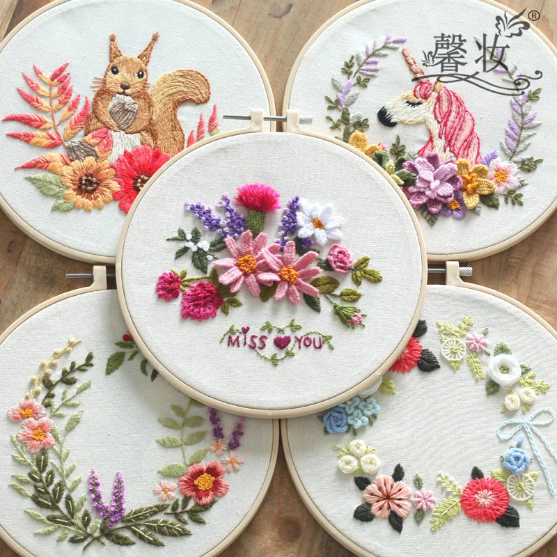 Flower and Embroidery Starter