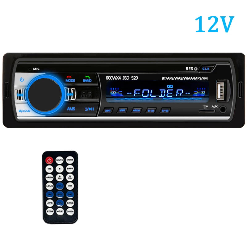 1 Din Car Stereo MP3 Player