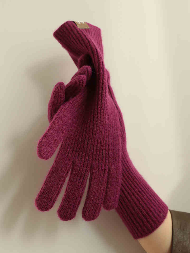 Warm-keeping And Cold-proof Finger Touch Screen Gloves