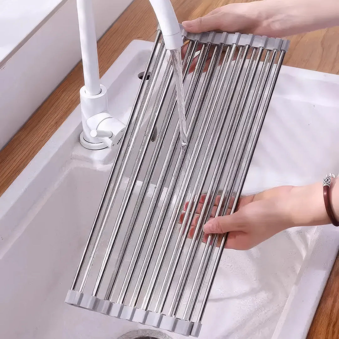 Stainless Steel Sink Draining Rack