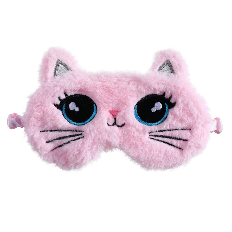 Cute Plush Eye Mask