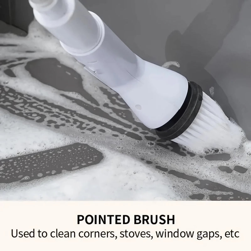 6-in-1 Cordless Electric Cleaning Brush