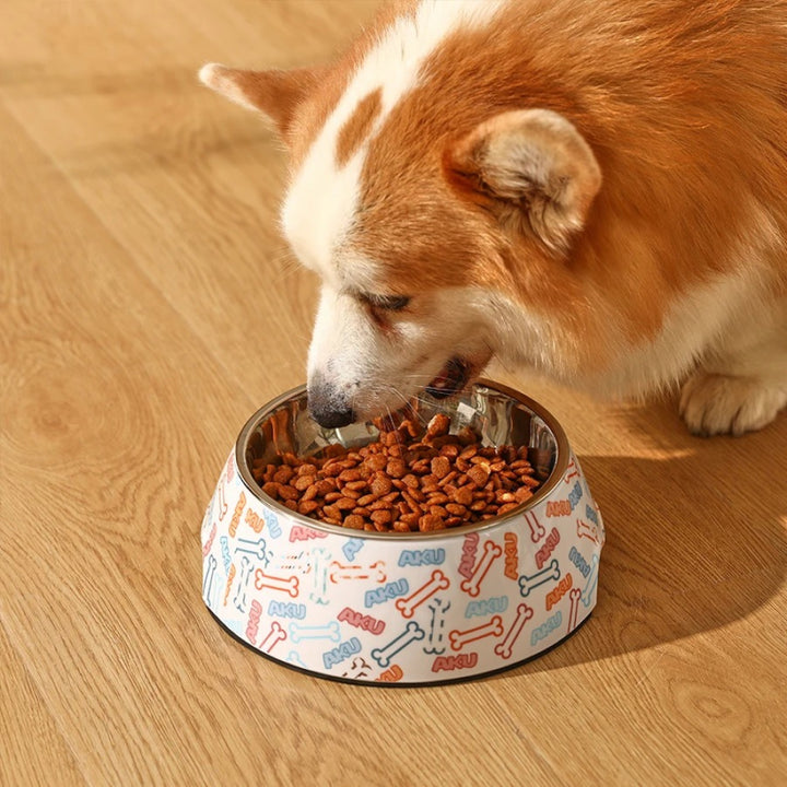 Anti-Slip Stainless Steel Pet Bowl