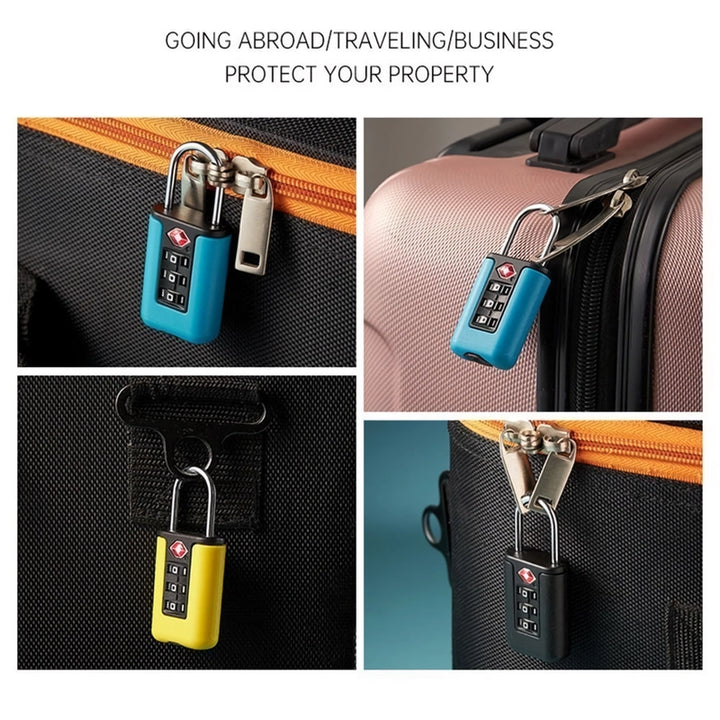 Safety Suitcase Luggage 3-Digit Combination Lock