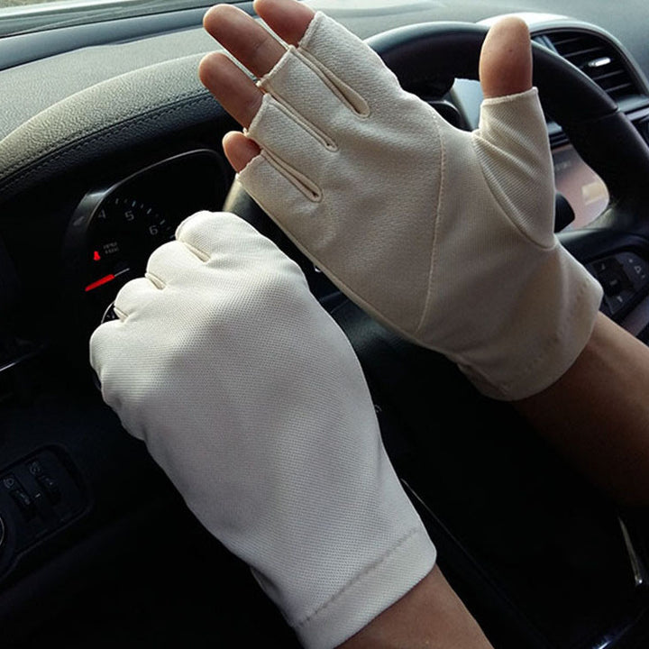 Men's And Women's Fashion Casual Half Finger Gloves