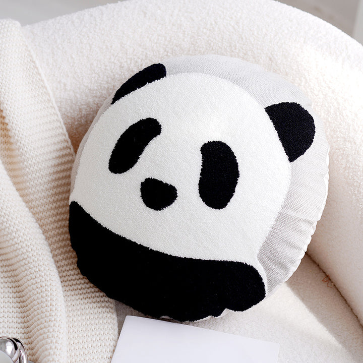 Cute Panda Children's Pillow Set With Nordic Minimalist Ins Style