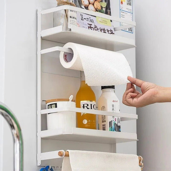 Magnet Fridge Shelf Magnetic Paper Towel Holder