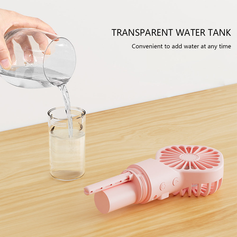 Handheld Mini Air Conditioner Humidifier Mist Cooler