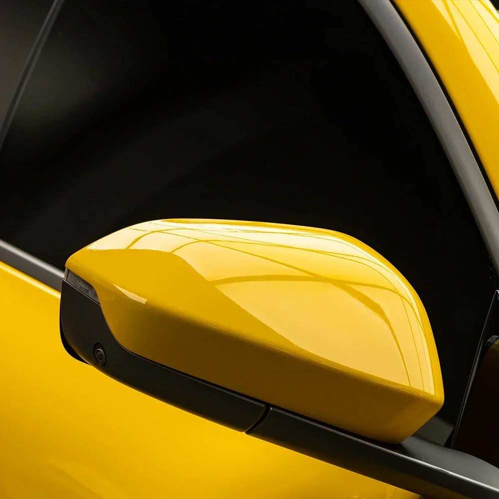 Glossy Deep Yellow Vinyl Car Wrap