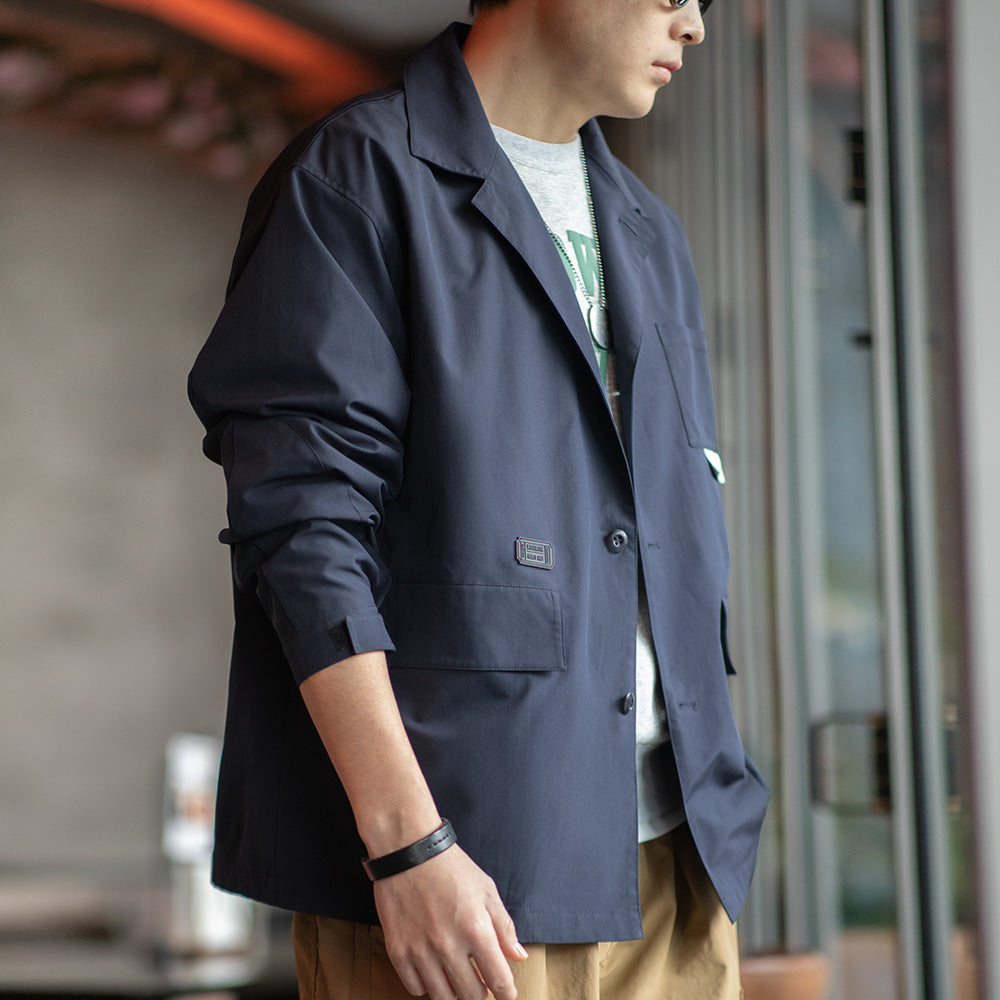 Men's Mountain Style Multi-Pocket Blazer