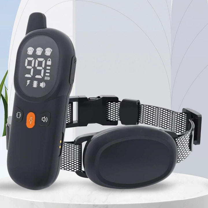 Rechargeable 800M Dog Training Collar with Sound, Vibration & Shock Features