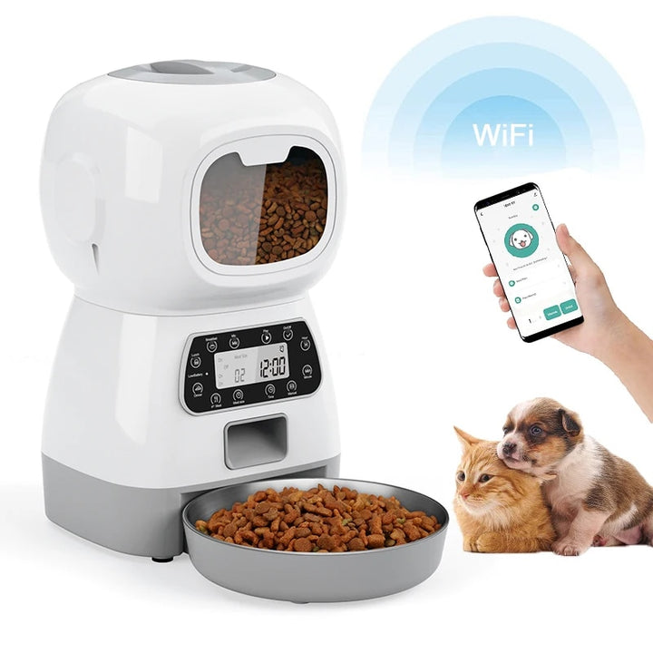 Smart 3.5L Automatic Pet Feeder: Hassle-Free Feeding for Happy Pets