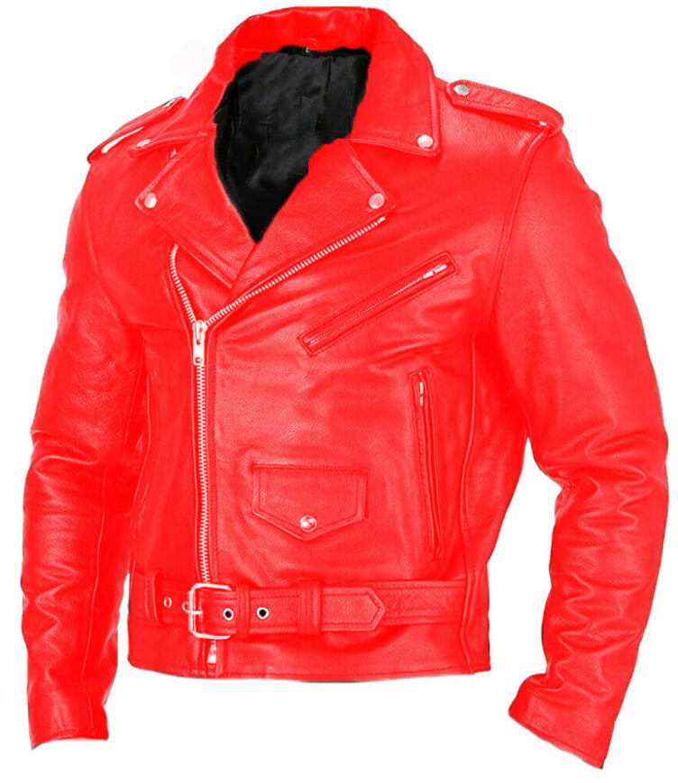 Motorcycle Men's Leather Clothing Spring And Autumn