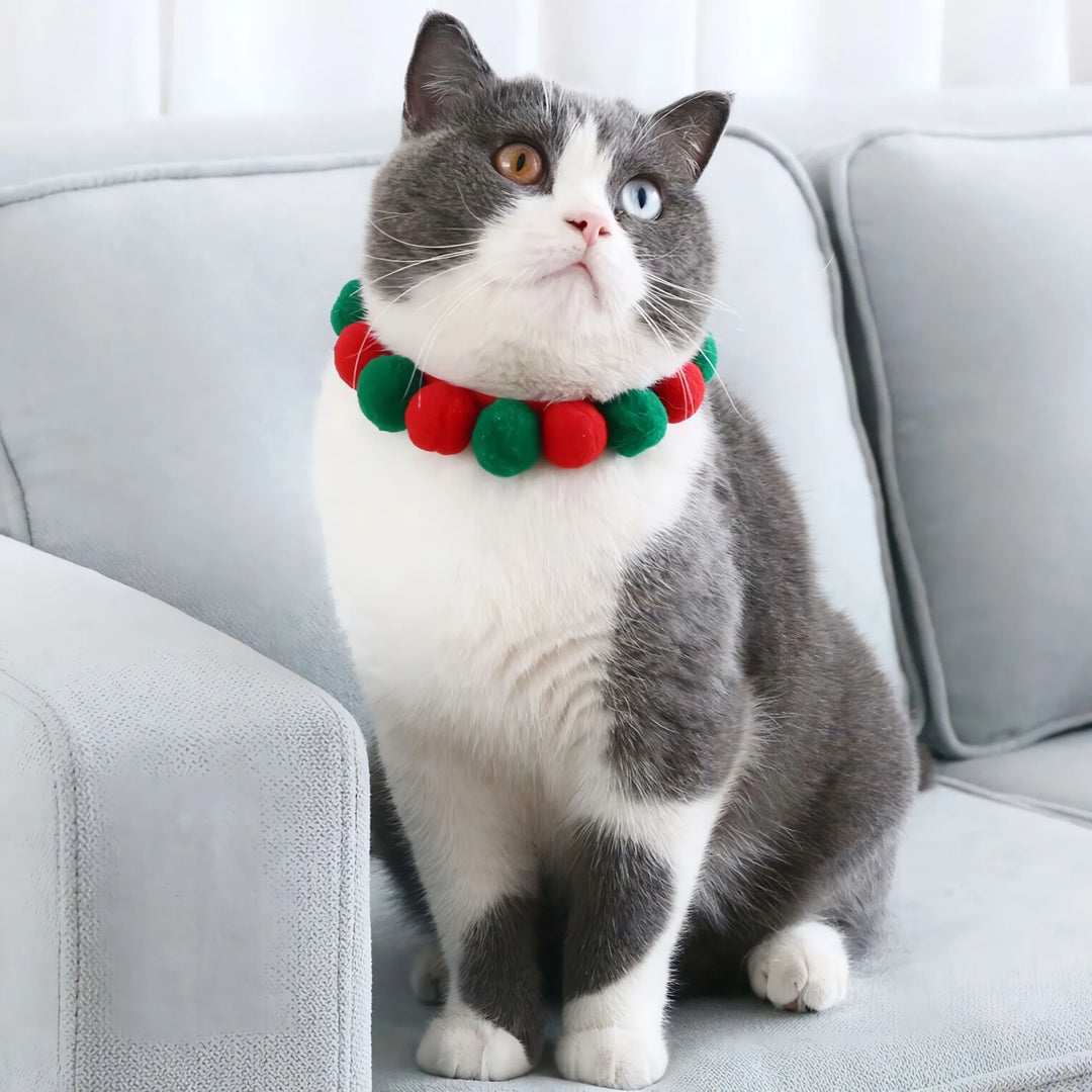 Soft Plush Pet Necklace Collar