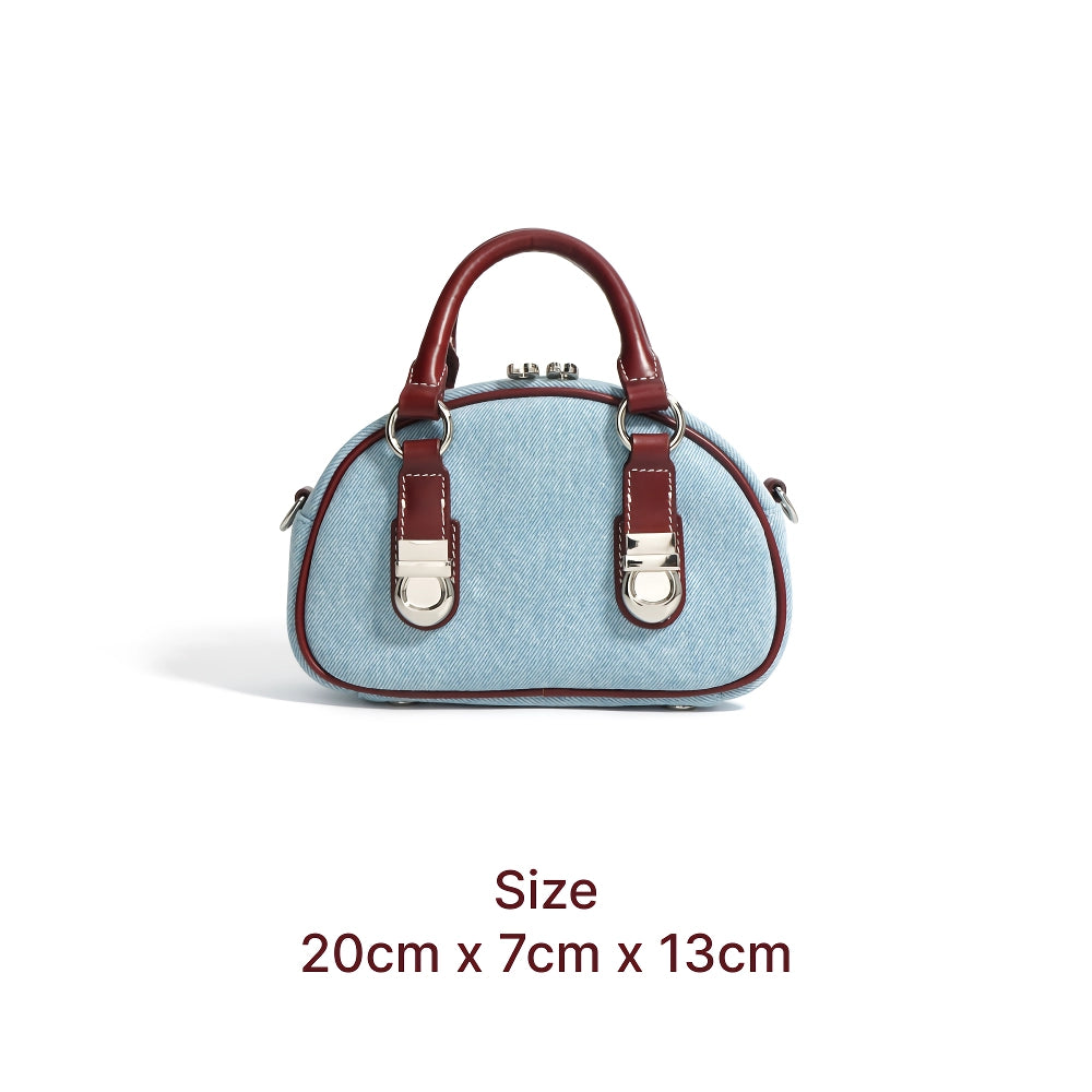 Mini Denim Handbag