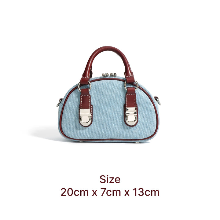 Mini Denim Handbag