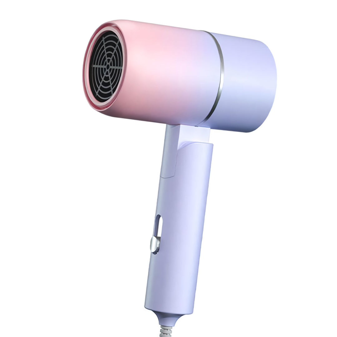 Portable Folding Hairdryer with Carrying Bag 220V-240V 750W