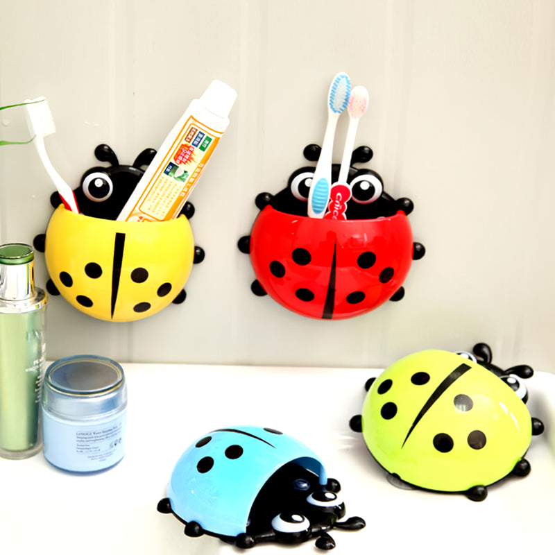 Ladybug Toothbrush Holder