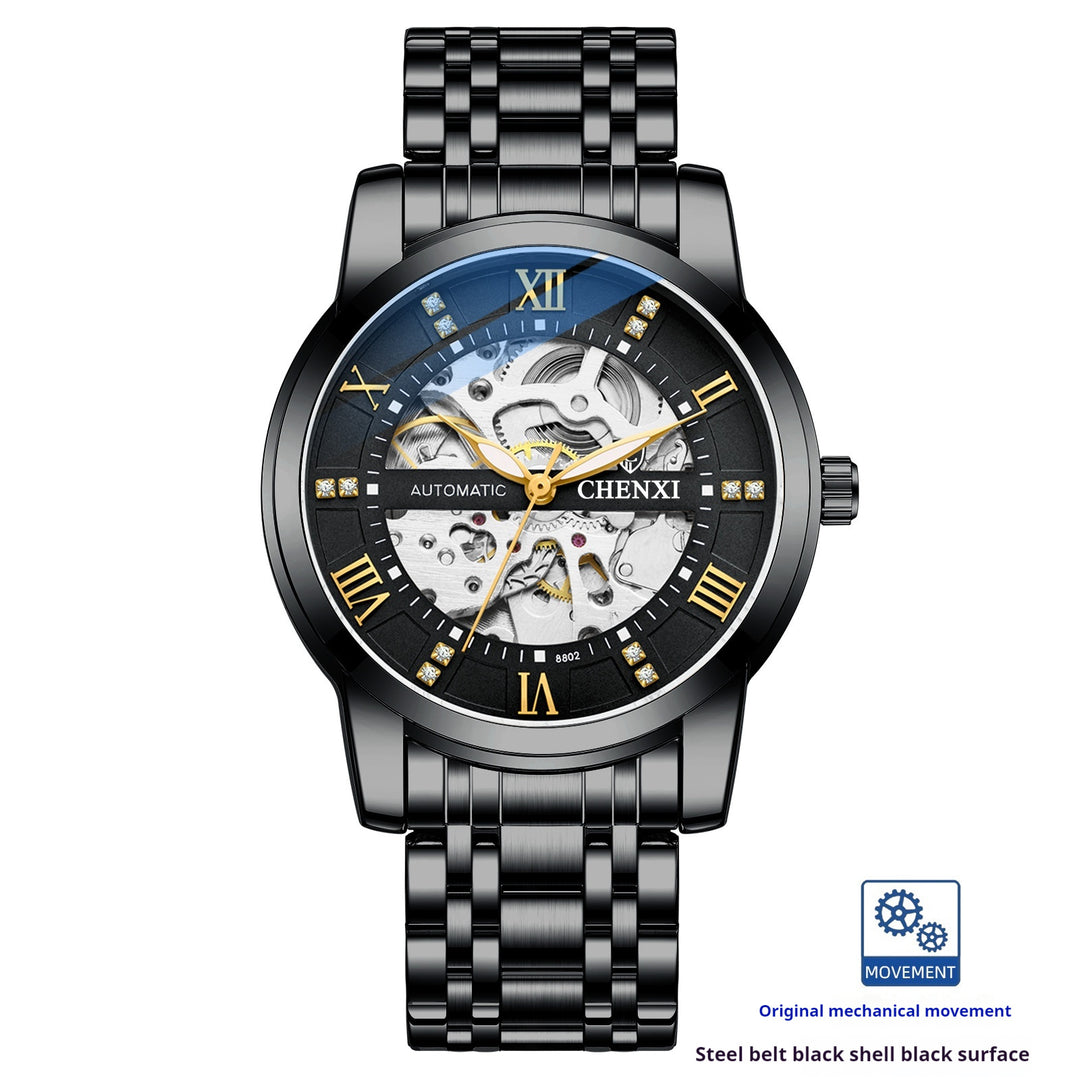 Men's Hollow Automatic Mechanical Watch