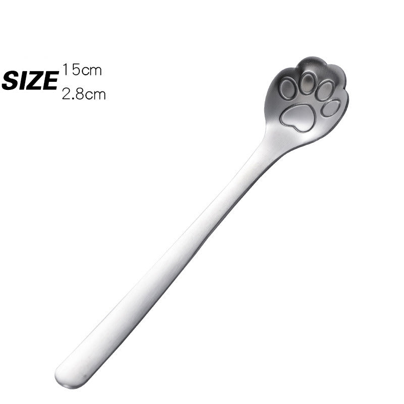 Cat Claw Stainless Steel Coffee Spoon