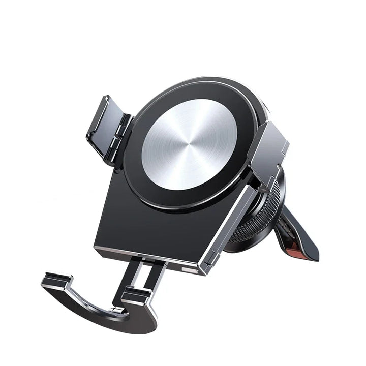 Aluminum Magnetic Car Phone Holder with Air Vent Clip