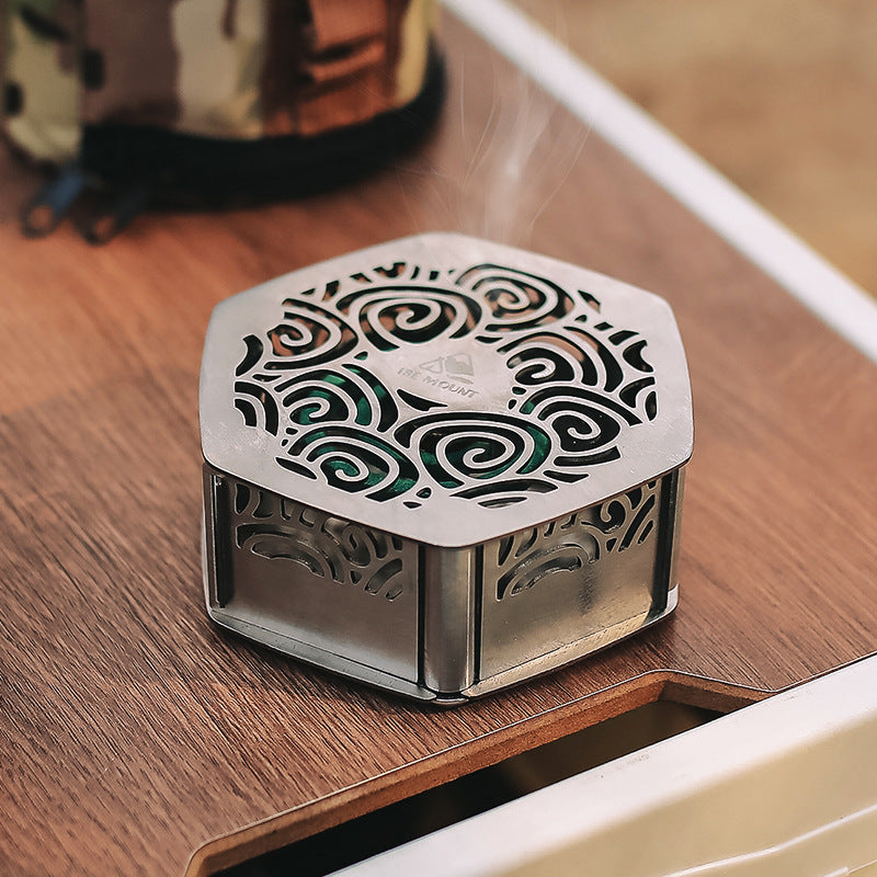 Portable Stainless Steel Mosquito Coil Holder