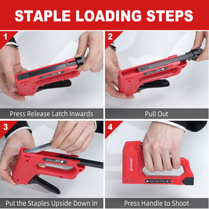 Light Duty Hand Staple Gun Kit