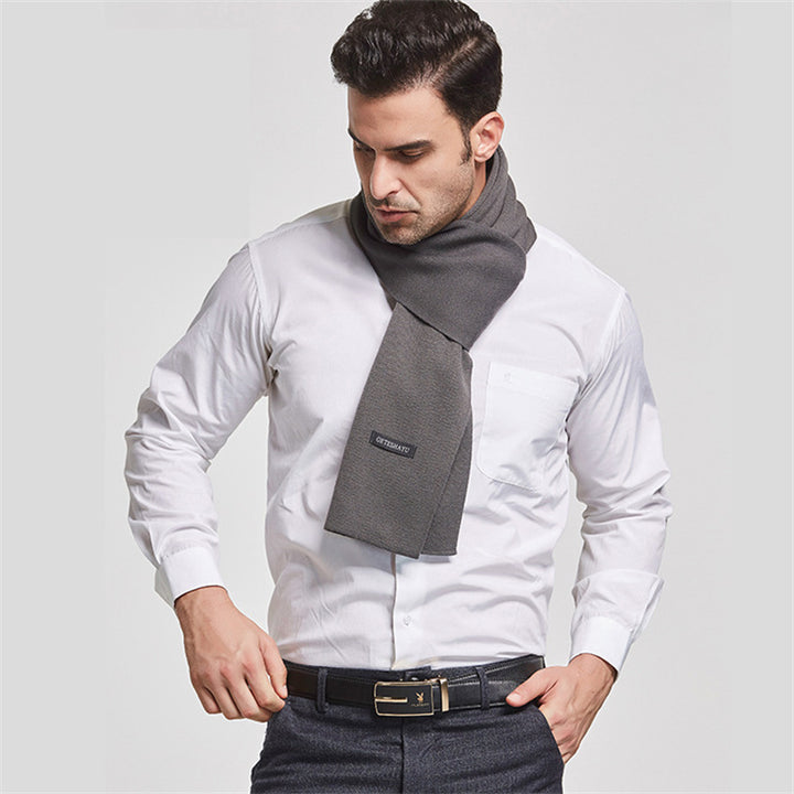 Luxury Cashmere Winter Scarf for Men