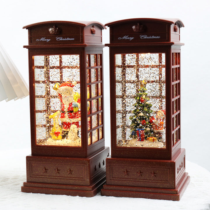 Christmas Decoration Music Box Furnishings Ornaments