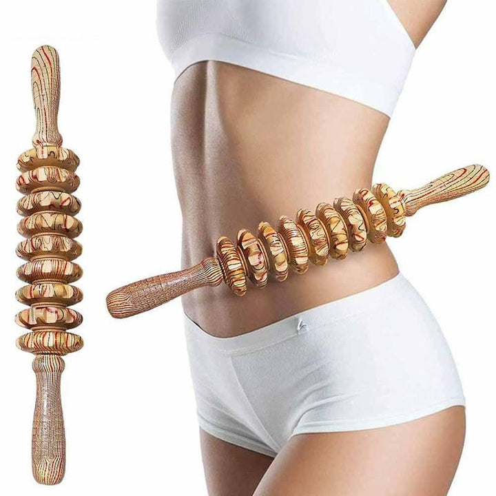 Wooden Therapy Massager Roller: Unlock Your Body's Potential