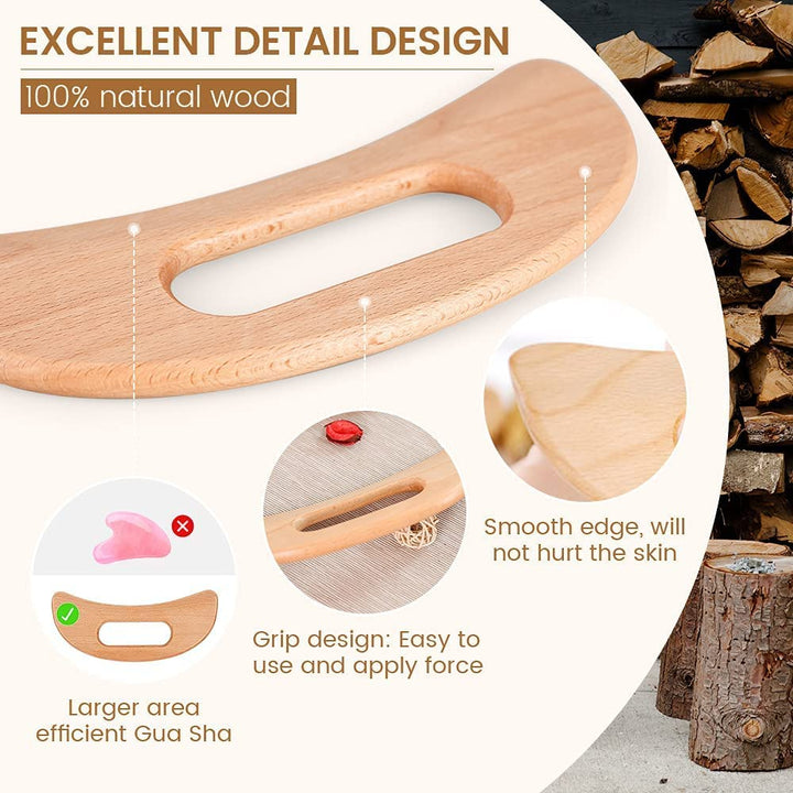 Wood Therapy Massage Gua Sha Tool