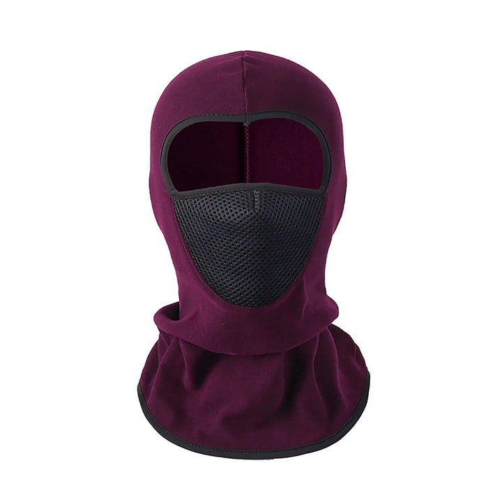 Winter Velvet Warm Breathable Ski Hood with Visor - Unisex Outdoor Cold Weather Gear