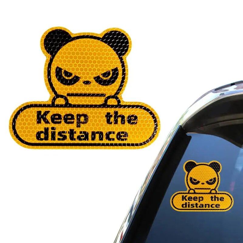 High-Visibility Safety Reflective Car Stickers