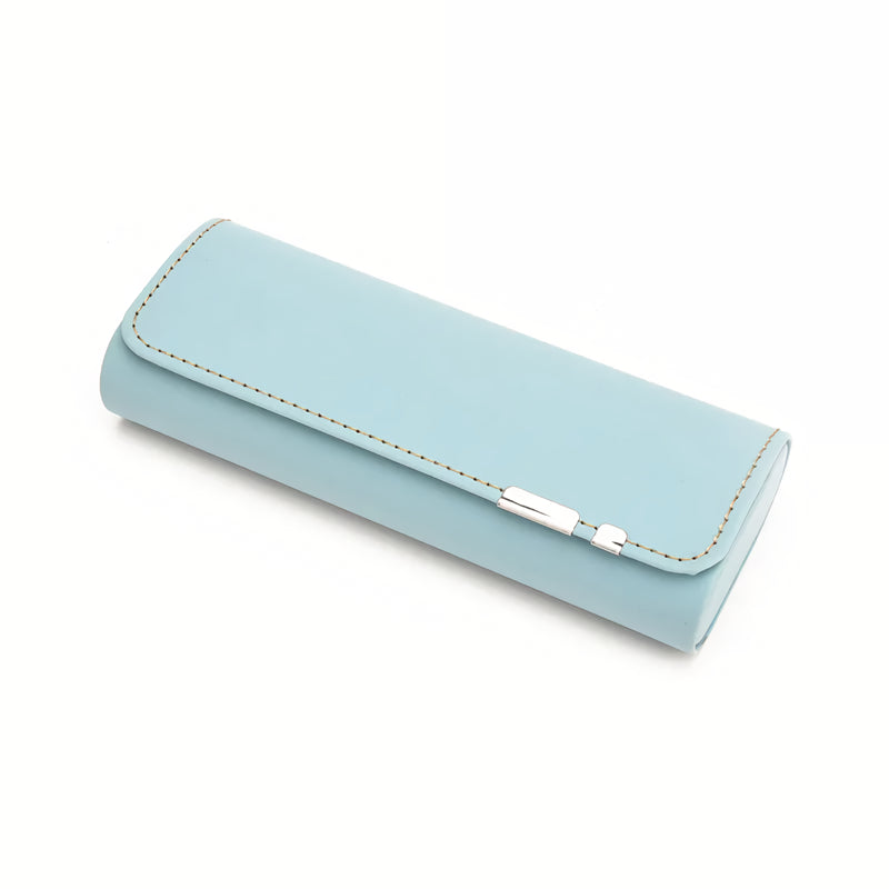 Elegant British Style PU Glasses Case