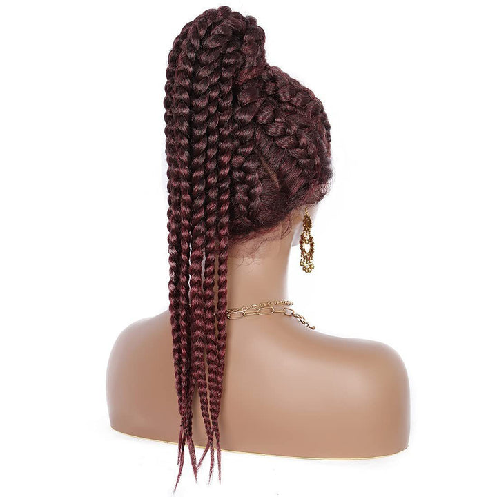 Eight Braids Hand-woven Former Lace Head Cap