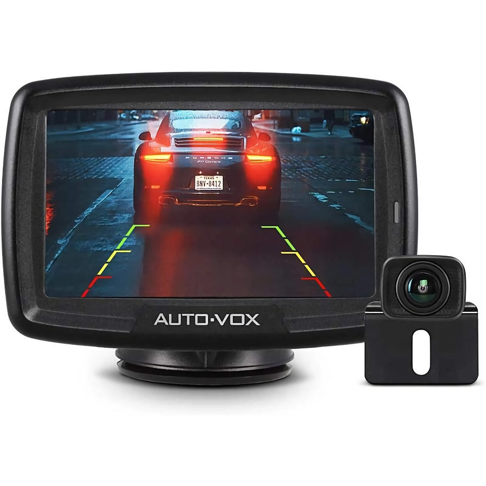 Wireless Backup Camera System with 4.3" HD Monitor