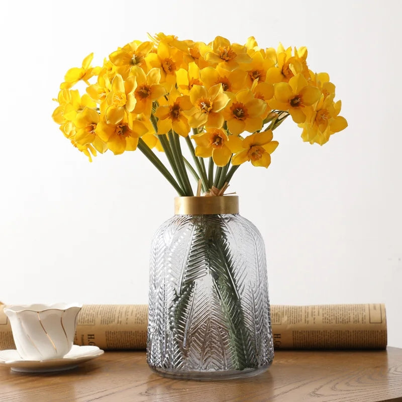 6-Piece Artificial Narcissus Flower Bouquet